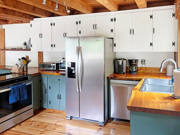 Stowe Cabin in the woods